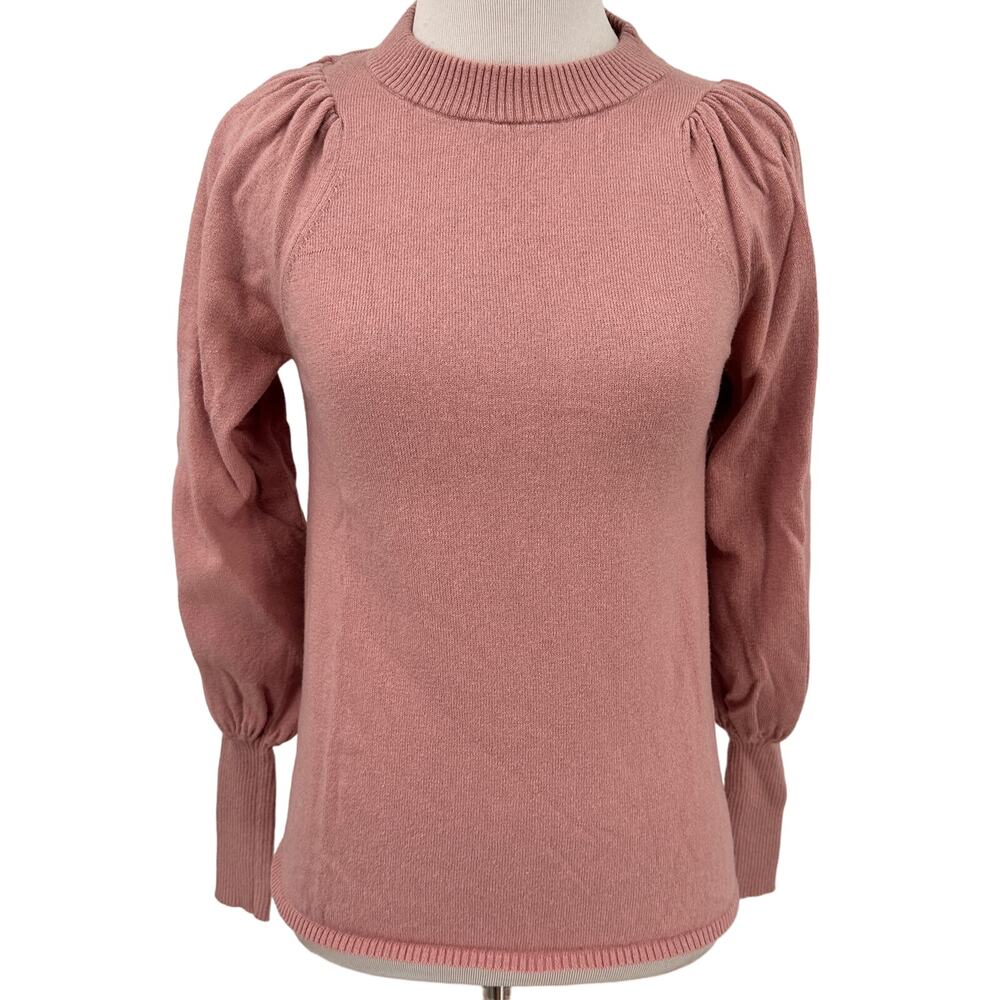 Apiece Apart New York Pink Cashmere Olimpio Blend Sweater Size XS